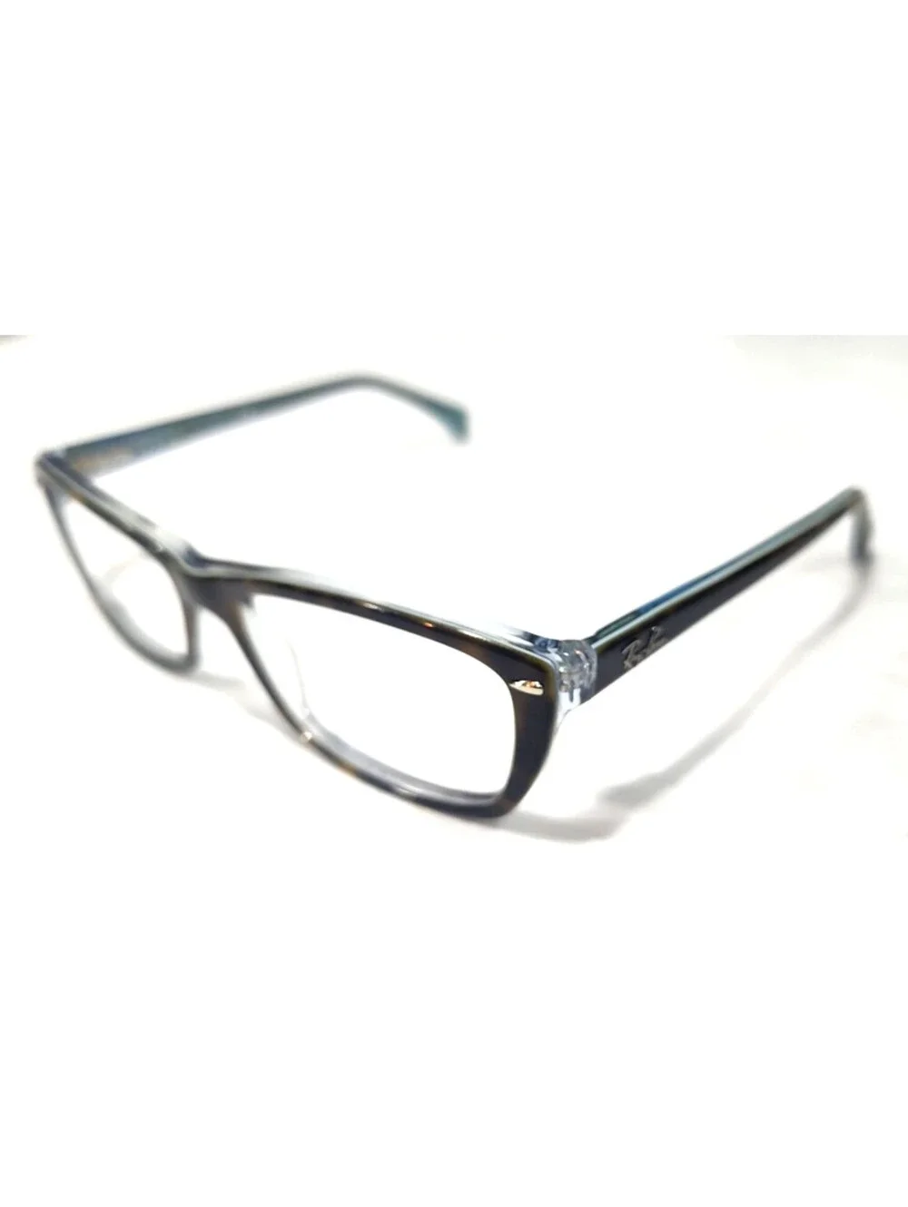 Ray Ban RB5255 5023 Tortoise Blue Full Rim Eyeglasses Frame 53-16 135